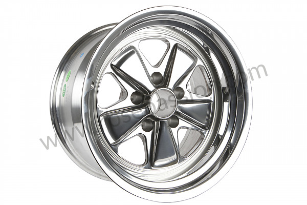 P615100 - WHEEL, 10 X 17, FULLY POLISHED, WITH TUV HOMOLOGATION for Porsche 911 Turbo / 911T / GT2 / 965 • 1987 • 3.3 turbo • Cabrio • Manual gearbox, 4 speed