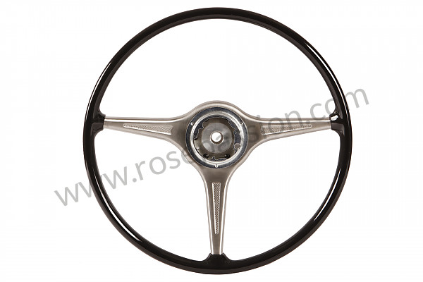 P615109 - STEERING WHEEL WITH WOOD CROWN 356 BC for Porsche 356C • 1963 • 1600 c (616 / 15) • Coupe reutter c • Manual gearbox, 4 speed