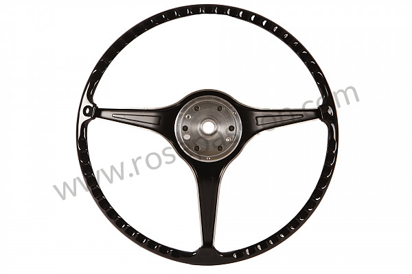 P615109 - STEERING WHEEL WITH WOOD CROWN 356 BC for Porsche 356C • 1963 • 2000 carrera gs (587 / 1) • Coupe c • Manual gearbox, 4 speed