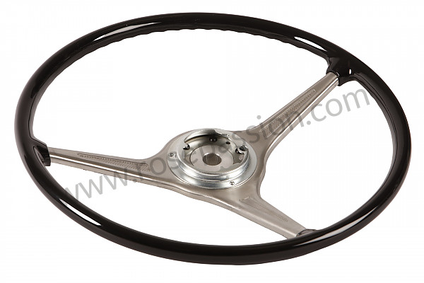 P615109 - STEERING WHEEL WITH WOOD CROWN 356 BC for Porsche 356C • 1965 • 1600 c (616 / 15) • Coupe reutter c • Manual gearbox, 4 speed