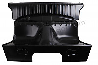 P615121 - REAR PARCEL SHELF WITH COMPLETE SEAT 911 8/68-07/72 (NOT FOR 915 BOX) for Porsche 
