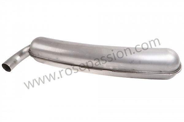 P615122 - STAINLESS STEEL FINAL SILENCER 1 OUTLET ORIGINAL TYPE for Porsche 911 Classic • 1967 • 2.0l • Targa • Manual gearbox, 5 speed