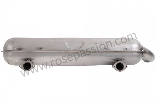 P615122 - STAINLESS STEEL FINAL SILENCER 1 OUTLET ORIGINAL TYPE for Porsche 911 Classic • 1972 • 2.4e • Targa • Automatic gearbox
