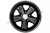 P616184 - 7.5 X17 SPOKED BLACK AND POLISHED RIM LIKE THE EARLY 911 WITH TUV HOMOLOGATION (ET 52) for Porsche Boxster / 986 • 1999 • Boxster 2.5 • Cabrio • Automatic gearbox