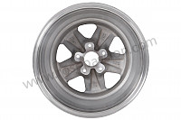P616184 - 7.5 X17 SPOKED BLACK AND POLISHED RIM LIKE THE EARLY 911 WITH TUV HOMOLOGATION (ET 52) for Porsche Boxster / 986 • 2001 • Boxster s 3.2 • Cabrio • Manual gearbox, 6 speed