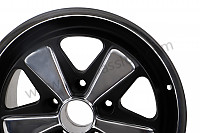 P616184 - 7.5 X17 SPOKED BLACK AND POLISHED RIM LIKE THE EARLY 911 WITH TUV HOMOLOGATION (ET 52) for Porsche Boxster / 986 • 1999 • Boxster 2.5 • Cabrio • Automatic gearbox