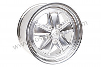 P616187 - WHEEL, 9 X 17, FULLY POLISHED, WITH TUV HOMOLOGATION for Porsche 928 • 1984 • 928 4.7s • Coupe • Manual gearbox, 5 speed