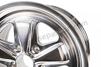P616187 - WHEEL, 9 X 17, FULLY POLISHED, WITH TUV HOMOLOGATION for Porsche 964 / 911 Carrera 2/4 • 1990 • 964 carrera 2 • Targa • Manual gearbox, 5 speed