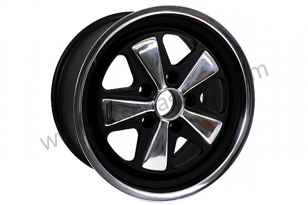 P616188 - 9 X17 SPOKED BLACK AND POLISHED RIM LIKE THE EARLY 911 WITH TUV HOMOLOGATION (ET 47) for Porsche 928 • 1987 • 928 s4 • Coupe • Manual gearbox, 5 speed