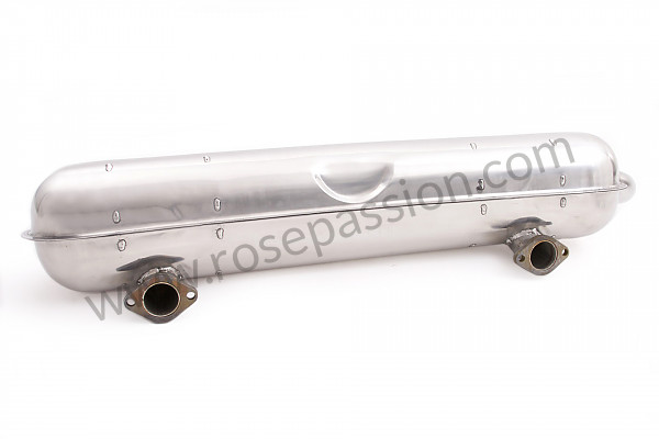 P71271 - Stainless steel final silencer 1 outlet original type for Porsche 911 Classic • 1969 • 2.0t • Coupe • Manual gearbox, 4 speed