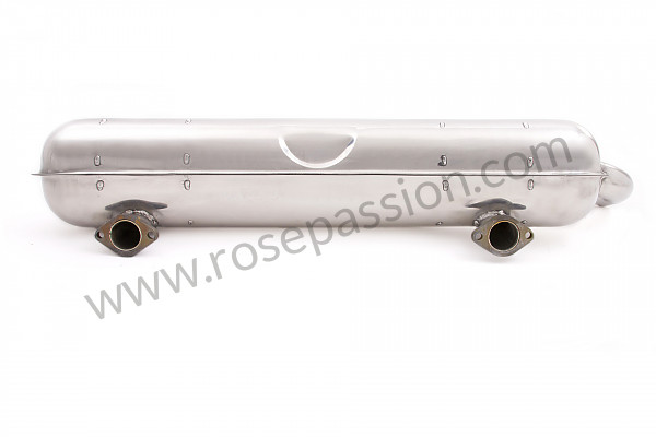P71271 - Stainless steel final silencer 1 outlet original type for Porsche 911 Classic • 1971 • 2.2t • Coupe • Automatic gearbox