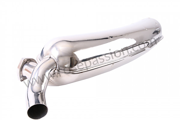 P71273 - Stainless steel final silencer 1 outlet original type for Porsche 911 G • 1989 • 3.2 g50 • Cabrio • Manual gearbox, 5 speed