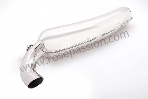 P71280 - Sports stainless steel final silencer 1 x 84 mm outlet for Porsche 911 G • 1976 • 3.0 carrera • Coupe • Manual gearbox, 5 speed