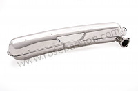 P71280 - Sports stainless steel final silencer 1 x 84 mm outlet for Porsche 911 G • 1987 • 3.2 g50 • Targa • Manual gearbox, 5 speed