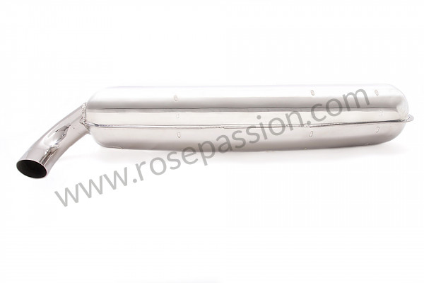 P71280 - Sports stainless steel final silencer 1 x 84 mm outlet for Porsche 911 G • 1976 • 2.7 • Coupe • Manual gearbox, 4 speed