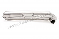 P71280 - Sports stainless steel final silencer 1 x 84 mm outlet for Porsche 911 G • 1983 • 3.0sc • Targa • Manual gearbox, 5 speed