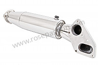P71283 - Left side stainless steel silencer for Porsche 911 G • 1979 • 3.0sc • Coupe • Manual gearbox, 5 speed