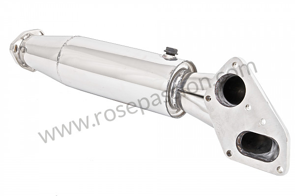 P71283 - Left side stainless steel silencer for Porsche 911 G • 1989 • 3.2 g50 • Cabrio • Manual gearbox, 5 speed