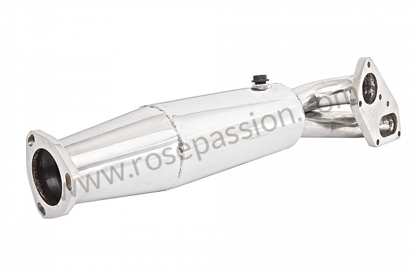 P71283 - Left side stainless steel silencer for Porsche 911 G • 1989 • 3.2 g50 • Cabrio • Manual gearbox, 5 speed