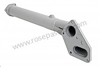 P71284 - Element replacing left side metal silencer for Porsche 911 G • 1975 • 2.7 • Coupe • Manual gearbox, 5 speed