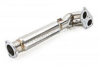 P71285 - Element replacing left side stainless steel silencer for Porsche 911 G • 1984 • 3.2 • Targa • Manual gearbox, 5 speed