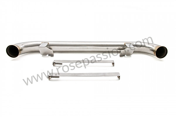 P71289 - Stainless steel cup tube with straps for Porsche 964 / 911 Carrera 2/4 • 1994 • 964 carrera 2 • Speedster • Automatic gearbox