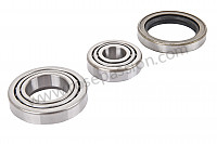 P71311 - Complete front bearing kit for Porsche 356C • 1964 • 2000 carrera gs (587 / 1) • Cabrio c • Manual gearbox, 4 speed