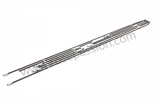 P71354 - Conducto de freno rígido - kit para Porsche 912 • 1967 • 912 1.6 • Coupe • Caja manual de 5 velocidades