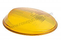 P71371 - Yellow glass for h4 headlight for Porsche 911 Classic • 1973 • 2.4e • Coupe • Manual gearbox, 5 speed
