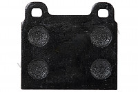 P72793 - Brake pads (full set of 4) for calipers with fastening centre distance of 89 mm for Porsche 911 G • 1975 • 2.7 • Coupe • Manual gearbox, 5 speed