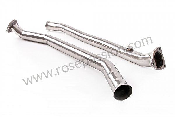 P72994 - Pair of stainless steel elements replacing bischoff catalytic converters for Porsche 993 / 911 Carrera • 1998 • 993 carrera 2 • Coupe • Manual gearbox, 6 speed
