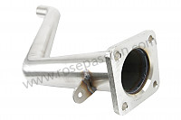 P73010 - Sports stainless steel silencer for turbo for Porsche 924 • 1982 • 924 turbo • Coupe • Manual gearbox, 5 speed