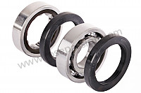 P73021 - Complete rear bearing kit for Porsche 924 • 1981 • 924 turbo • Coupe • Manual gearbox, 5 speed