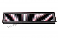 P73055 - Kn sports air filter for Porsche 944 • 1987 • 944 s • Coupe • Manual gearbox, 5 speed
