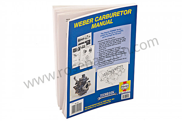 P73124 - Libro del carburador weber para Porsche 911 Classic • 1971 • 2.2t • Targa • Caja auto