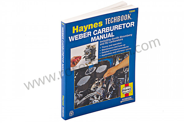 P73124 - Weber carburettor handbook  for Porsche 
