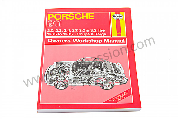 P73126 - Livre technique 为了 Porsche 911 G • 1985 • 3.2 • Targa