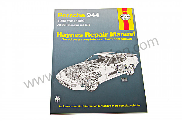 P73130 - Libro técnico para Porsche 944 • 1989 • 944 turbo • Coupe • Caja manual de 5 velocidades