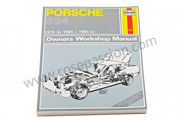P73131 - Libro técnico para Porsche 924 • 1980 • 924 2.0 • Coupe • Caja manual de 5 velocidades