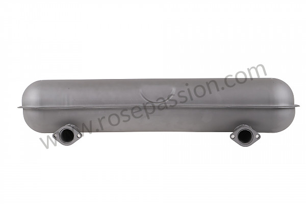 P87277 - Racing metal silencer with 2 central outlets (2 inlets) for Porsche 911 G • 1974 • 2.7 • Coupe • Manual gearbox, 4 speed