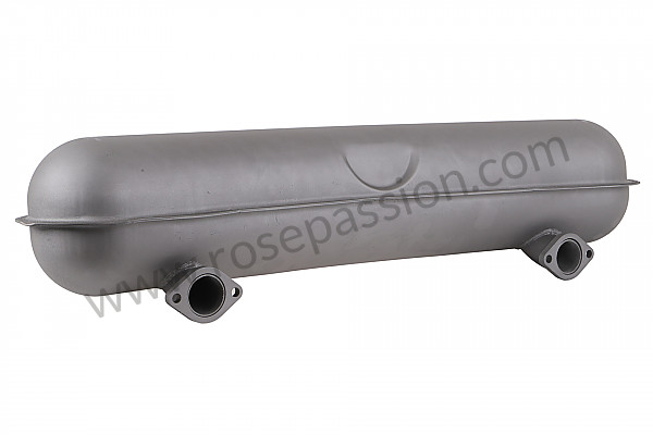 P87277 - Racing metal silencer with 2 central outlets (2 inlets) for Porsche 911 G • 1974 • 2.7 • Coupe • Manual gearbox, 4 speed