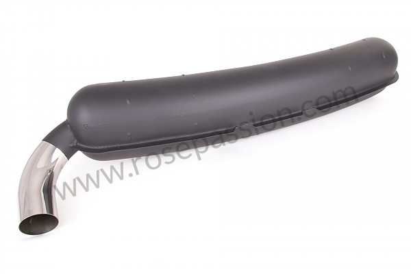 P87280 - Racing final silencer 1 x 70 mm outlet for Porsche 911 Classic • 1968 • 2.0s • Coupe • Automatic gearbox