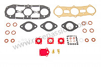 P87285 - Zenith 911 carburetor repair kit for one carb for Porsche 914 • 1971 • 914 / 6 • Manual gearbox, 5 speed