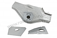 P87306 - Repair part kit for rear right frame side rail for Porsche 911 G • 1983 • 3.0sc • Cabrio • Manual gearbox, 5 speed