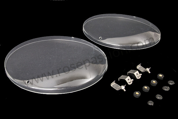 P87314 - Kit of two transparent headlight protectors for Porsche 993 / 911 Carrera • 1996 • 993 carrera 2 • Targa • Manual gearbox, 6 speed