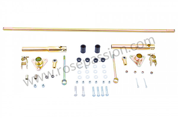 P87316 - Complete front 19 mm adjustable sports stabilizer bar kit for vehicles originally fitted with a stabilizer bar for Porsche 912 • 1966 • 912 1.6 • Coupe • Manual gearbox, 4 speed
