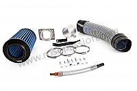 P87410 - Direct inlet kit for vehicles without air conditioning for Porsche 911 G • 1986 • 3.2 • Targa • Manual gearbox, 5 speed
