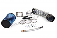 P87410 - Direct inlet kit for vehicles without air conditioning for Porsche 911 G • 1988 • 3.2 g50 • Cabrio • Manual gearbox, 5 speed