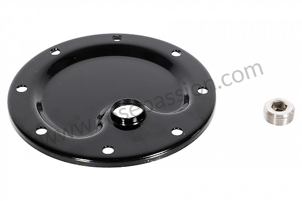 P87418 - Flat strainer plate with hole for drain screw for Porsche 911 Classic • 1973 • 2.4t • Coupe • Manual gearbox, 4 speed