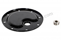 P87418 - Flat strainer plate with hole for drain screw for Porsche 914 • 1972 • 914 / 6 • Manual gearbox, 5 speed